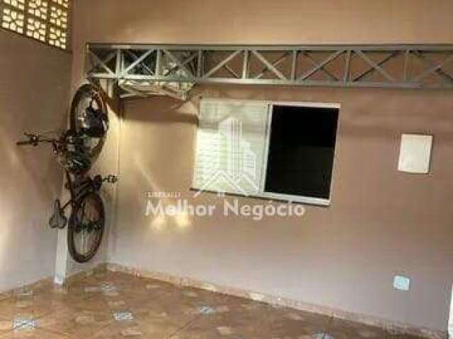 CÓD:RRCA4054 -Casa à venda somente a vista, Jardim Santa Rosa em Sumaré. Com 3 dorms,1 banheiro ,1 vaga de garagem.