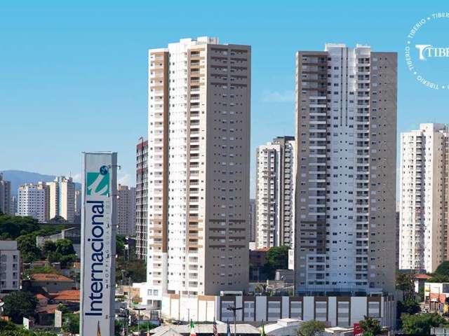 Apartamento novo ao lado do Shoping internacional e futura estação de metrô com 95 M² andar alto e duas vagas de garagem em condominio lindo com lazer completo.