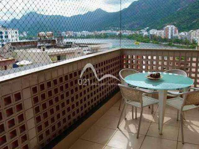 Apartamento à venda, 3 quartos, 1 suíte, 2 vagas, Lagoa - Rio de Janeiro/RJ