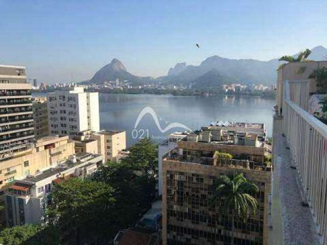 Cobertura à venda, 3 quartos, 1 suíte, 2 vagas, Lagoa - Rio de Janeiro/RJ