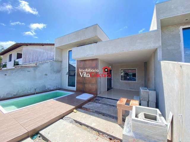 Casa com 3 quartos e piscina proximo da praia