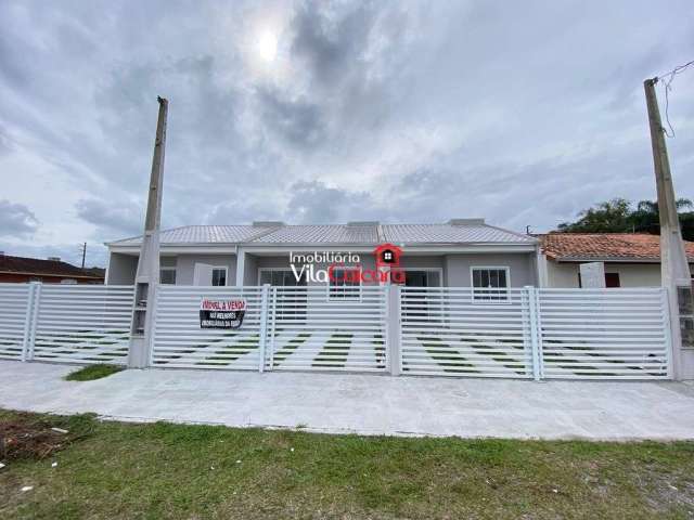 Casa nova com 2 quartos em Santa Terezinha