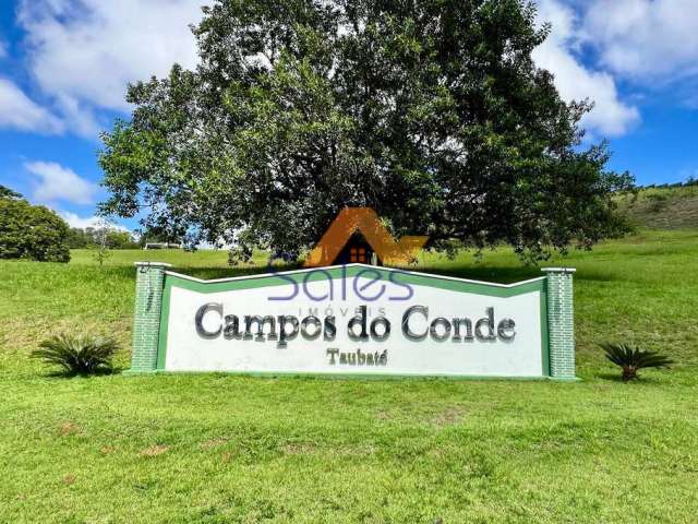 Terreno com 847 m² no Condomínio Campos do Conde Taubaté