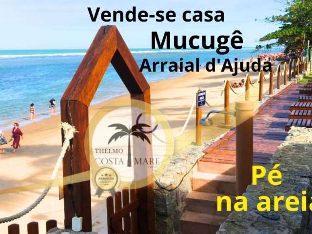 Casa em Condomínio Pé na Areia na Praia do Mucugê Casa Alto Padrão em Arraial D’AJUDA