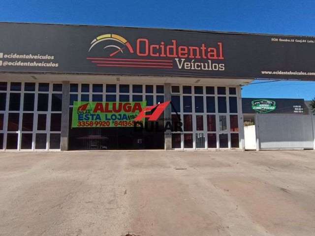 Aluguel de loja em SCIA Zona Industrial Guará, QD 15