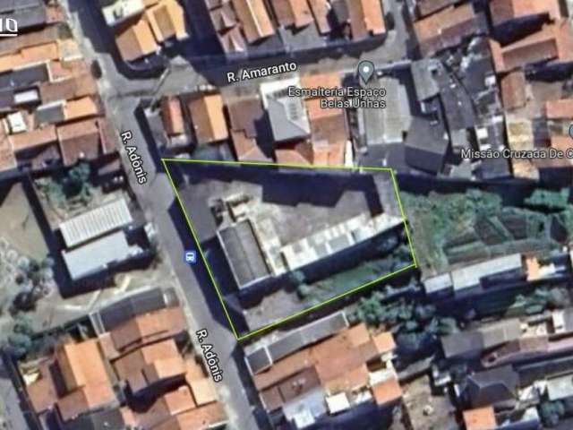 Área de 1.775 m² para Incorporação no bairro Monte Castelo em São José dos Campos-SP