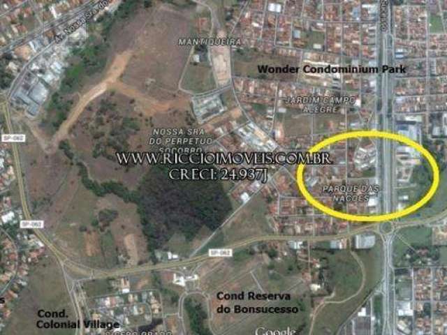 Terreno à venda, 1250 m² por R$ 1.200.000,00 - Parque das Nações - Pindamonhangaba/SP