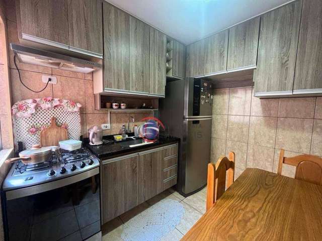 Apartamento com 2 dormitórios à venda, 56 m² por R$ 265.000,00 - Vila Camilópolis - Santo André/SP