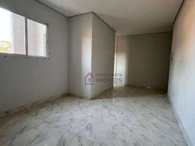 Apartamento sem condomínio com 2 dormitórios à venda, 59 m² por R$ 389.000 - Campestre - Santo André/SP