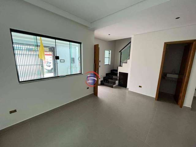 Sobrado com 3 dormitórios à venda, 154 m² por R$ 745.000,00 - Vila Curuçá - Santo André/SP