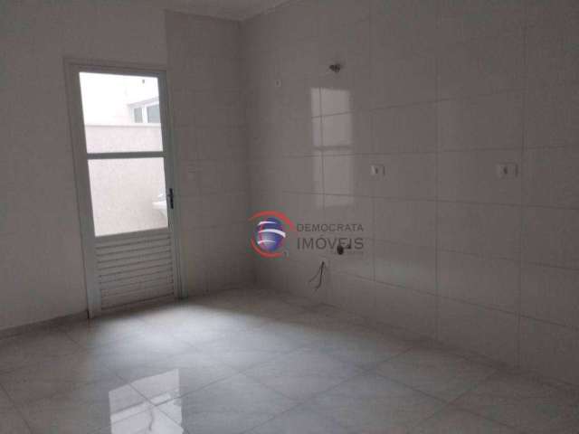 Apartamento sem condomínio com 2 dormitórios, 48 m² - venda por R$ 297.000 ou aluguel por R$ 1.720/mês - Vila Príncipe de Gales - Santo André/SP