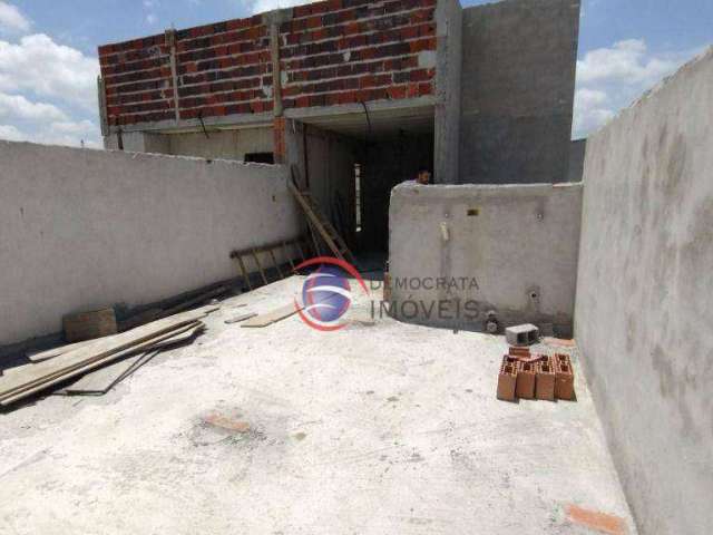 Cobertura sem condomínio com 2 dormitórios à venda, 72 m² por R$ 477.000 - Vila Metalúrgica - Santo André/SP