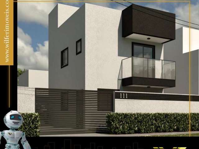 Casa à venda na Rua Padre José Edmundo Dilly, Capão da Imbuia, Curitiba, 134 m2 por R$ 449.000