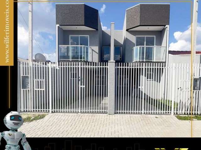 Casa com 3 quartos à venda na Rua Leonardo Kucek, Sítio Cercado, Curitiba, 80 m2 por R$ 400.000