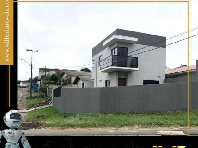 Casa com 3 quartos à venda na Rua Ângelo Falavinha Dalprá, Guaraituba, Colombo, 91 m2 por R$ 485.000