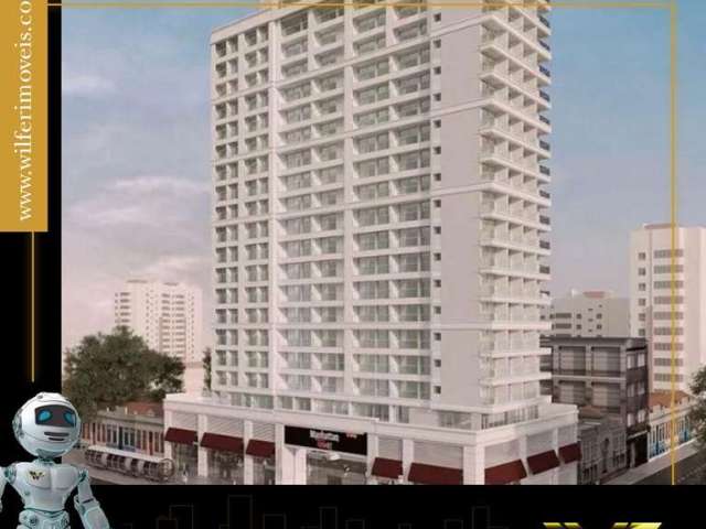 Apartamento com 1 quarto à venda na Rua André de Barros, 419, Centro, Curitiba, 20 m2 por R$ 227.000