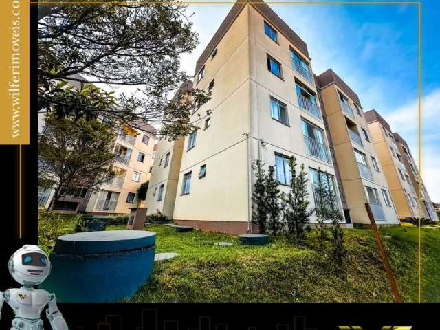 Apartamento com 2 quartos à venda na Rua Dulcídio Teixeira de Lara, 60, Cidade Industrial, Curitiba, 50 m2 por R$ 269.900