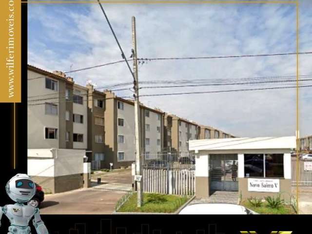 Apartamento com 2 quartos à venda na Rua Guaçuí, Sítio Cercado, Curitiba, 43 m2 por R$ 200.000