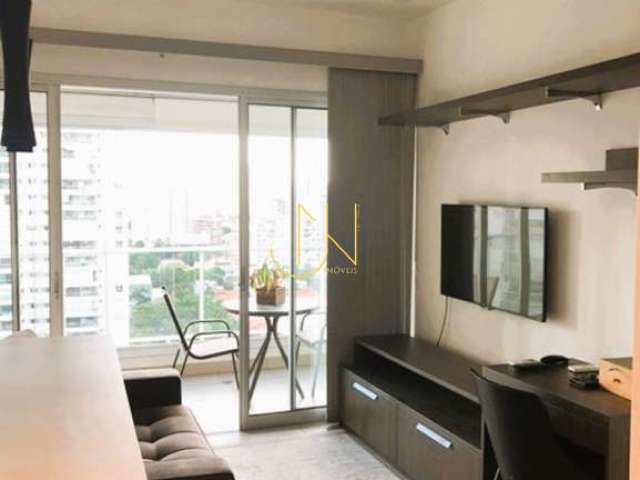 Alugue agora este incrível apartamento de 1 quarto na Cidade Monções, São Paulo-SP! 49m² com suíte e vaga de garagem!