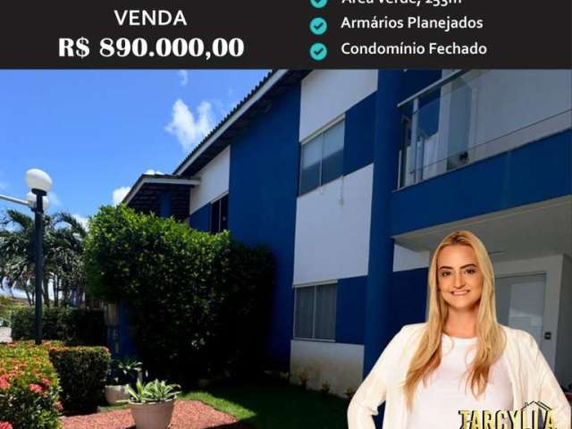 Casa residencial Duplex Condomínio Foz do Joanes para Venda Buraquinho, Lauro de Freitas