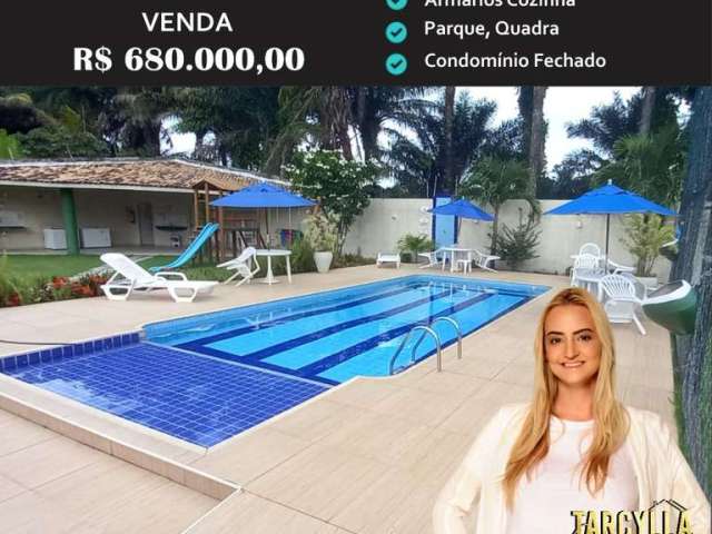 Casa residencial Térrea Condomínio Fechado para Venda R$ 680.000,00 Buraquinho, Lauro de Freitas