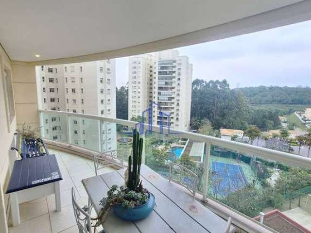 Apartamento Mobiliado, 3 dormitórios, 133 m² por R$ 8.650 p/mês- Alphaville