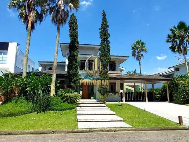 Casa em condomínio fechado com 5 quartos à venda na Avenida Anchieta, 9100, Vista Linda, Bertioga por R$ 7.000.000