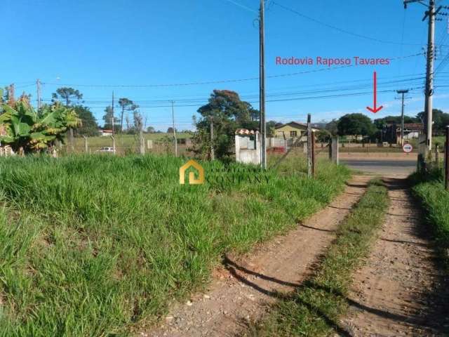 Terreno na Rodovia Raposo Tavares com 30 metros de frente - Araçoiaba da Serra SP