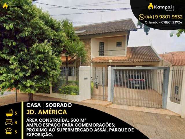 Casa à venda na Rua Júlio Mesquita, 446, Jardim América, Maringá, 300 m2 por R$ 1.100.000