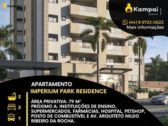 Apartamento com 3 quartos à venda na Rua Moscados, 150, Vila Marumby, Maringá, 79 m2 por R$ 630.000