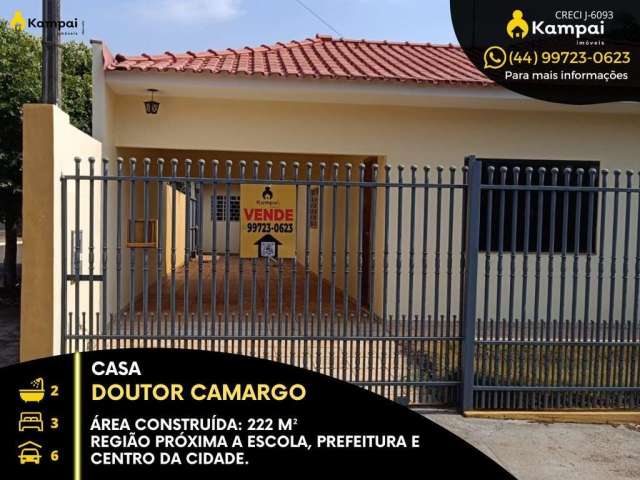 Casa com 3 quartos à venda na Rua Vereador Izidoro Manzano Vargas, S/N, Centro, Doutor Camargo, 222 m2 por R$ 420.000