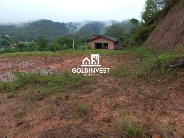 Terreno de 418m² Localizado no Bairro Lageado Baixo na cidade de Guabiruba/SC