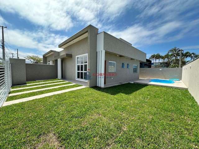 Casa com espaço de terreno para financiamento