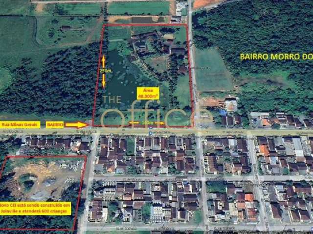 Terreno Comercial à Venda em Joinville-SC: 40.000m² na Nova Brasília - Oportunidade Única de Investimento!