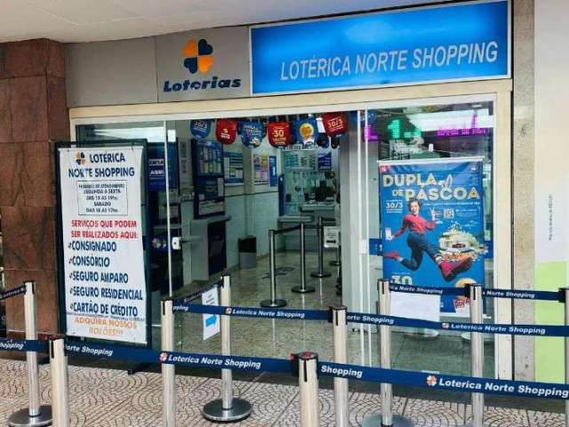 Lotérica a venda com  terminais