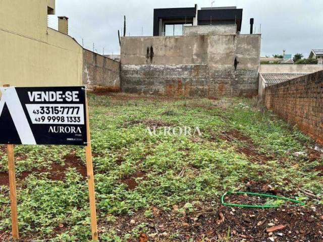 Terreno à venda, 525 m² por R$ 650.000,00 - Parque Residencial Alcântara - Londrina/PR