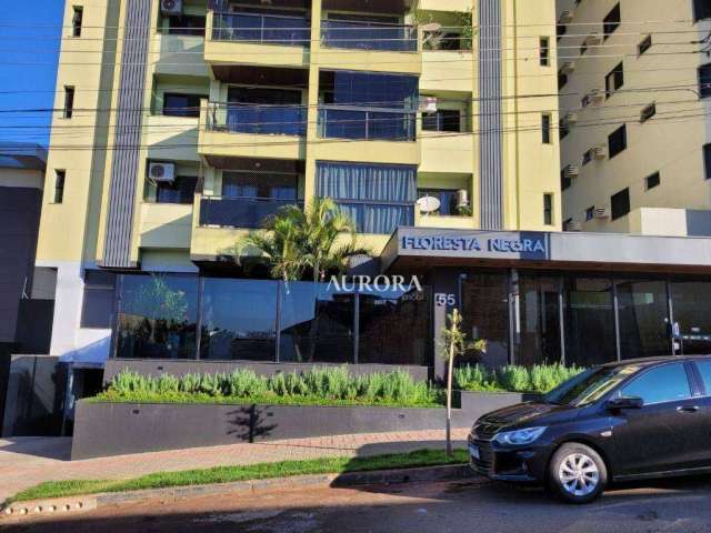 Apartamento no Edifício Floresta Negra  com 3 dormitórios à venda, 128 m² por R$ 450.000 - Centro - Londrina/PR