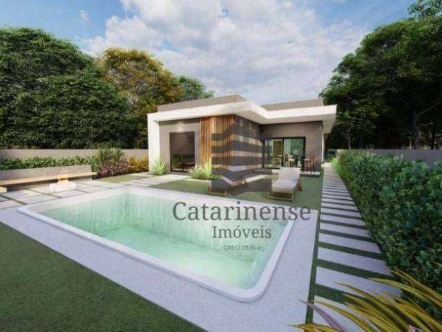 Casa com 3 dormitórios à venda, 140 m² por R$ 900.000,00 - Guarda do Cubatão - Palhoça/SC