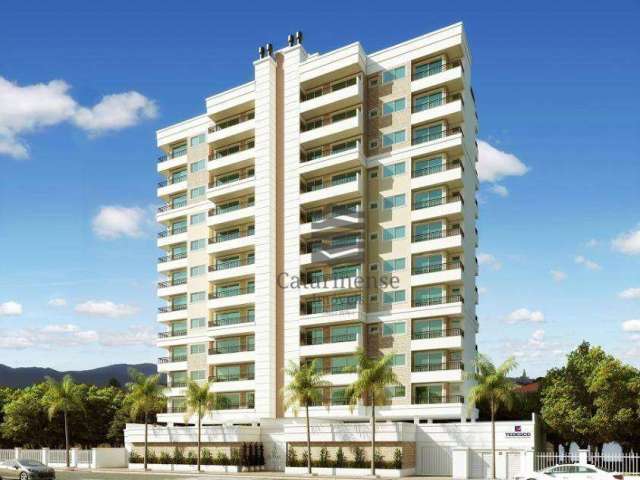 Apartamento com 2 dormitórios à venda, 71 m² por R$ 550.000,00 - Ipiranga - São José/SC