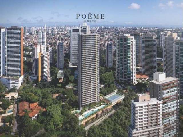 Edificio Poéme Horto um Lançamento Moura Dubeux no Horto Florestal em Salvador com 4 Suítes de 203,91 m² de pura privacidade e Inspiração