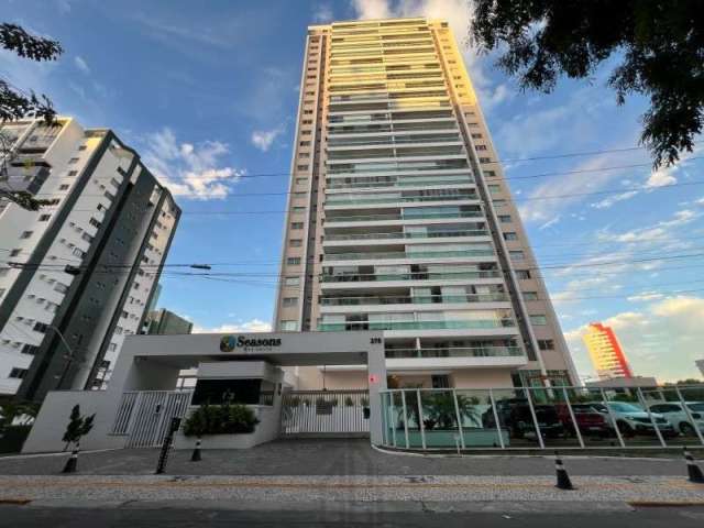 Oportunidade de venda no Seasons Residence Aquarius medindo 126 m² dividido em 3 suítes, decorado, andar alto, norte sul duas vagas na Pituba Aquarius