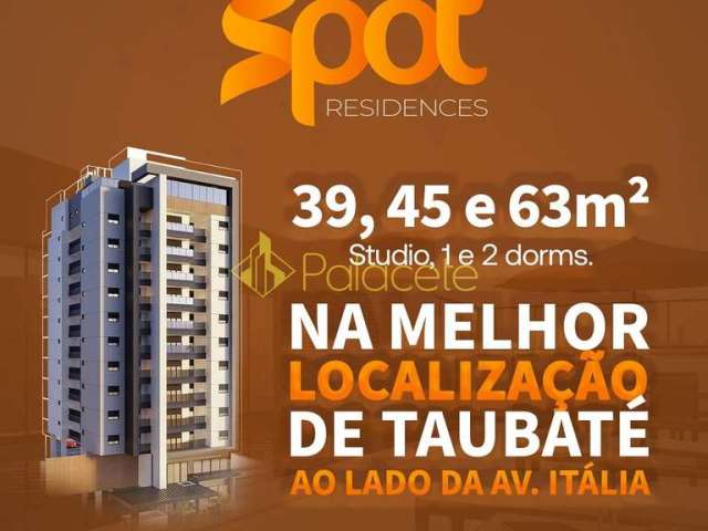 Apartamento à venda 2 Quartos, 1 Vaga, 63M², Lavadouro de Areia, Taubaté - SP | Spot Residences