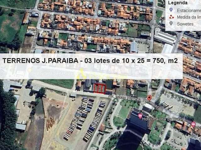 Terreno à venda 250M², Jardim Paraibá, Aparecida - SP