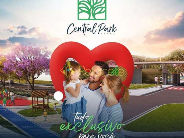 Terreno à venda 185M², Parque Lago Azul, Pindamonhangaba - SP | Condomínio Central Park Pinda