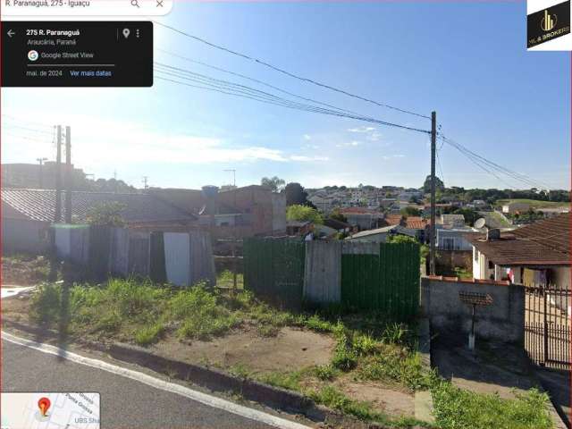 Terreno para Venda no bairro Iguaçu em Araucária, Sem Mobília, 420 m² de área total, 420 m² privativos,