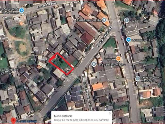 Terreno para Venda no bairro Thomaz Coelho em Araucária, 360 m² de área total, 360 m² privativos,