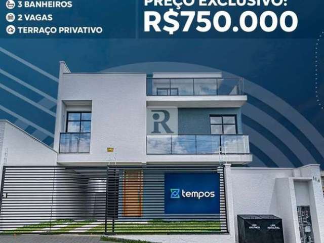 Casa com 3 quartos à venda na Rua Antônio Rodrigues da Rocha, 114, Atuba, Curitiba por R$ 750.000