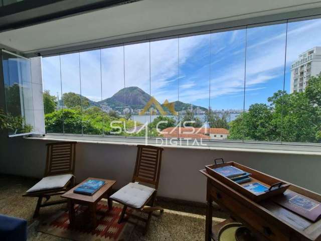 Apartamento com 4 quartos à venda na Avenida Lineu de Paula Machado, Lagoa, Rio de Janeiro, 200 m2 por R$ 3.290.000