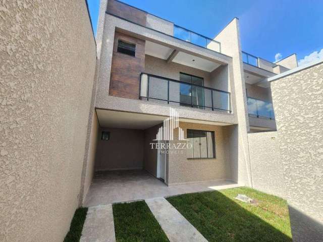 Sobrado com 3 dormitórios à venda, 116 m² por R$ 650.000,00 - Xaxim - Curitiba/PR