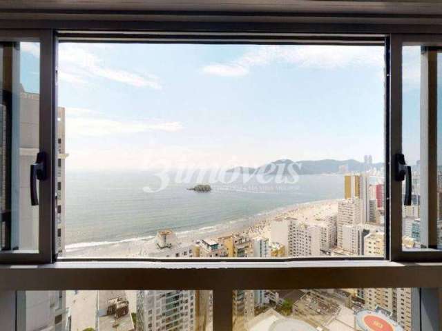 Apartamento à venda, com vista mar, 4 quartos sendo 4 suítes, 3 vagas, Ed. New York, Centro, Balneário Camboriú-SC